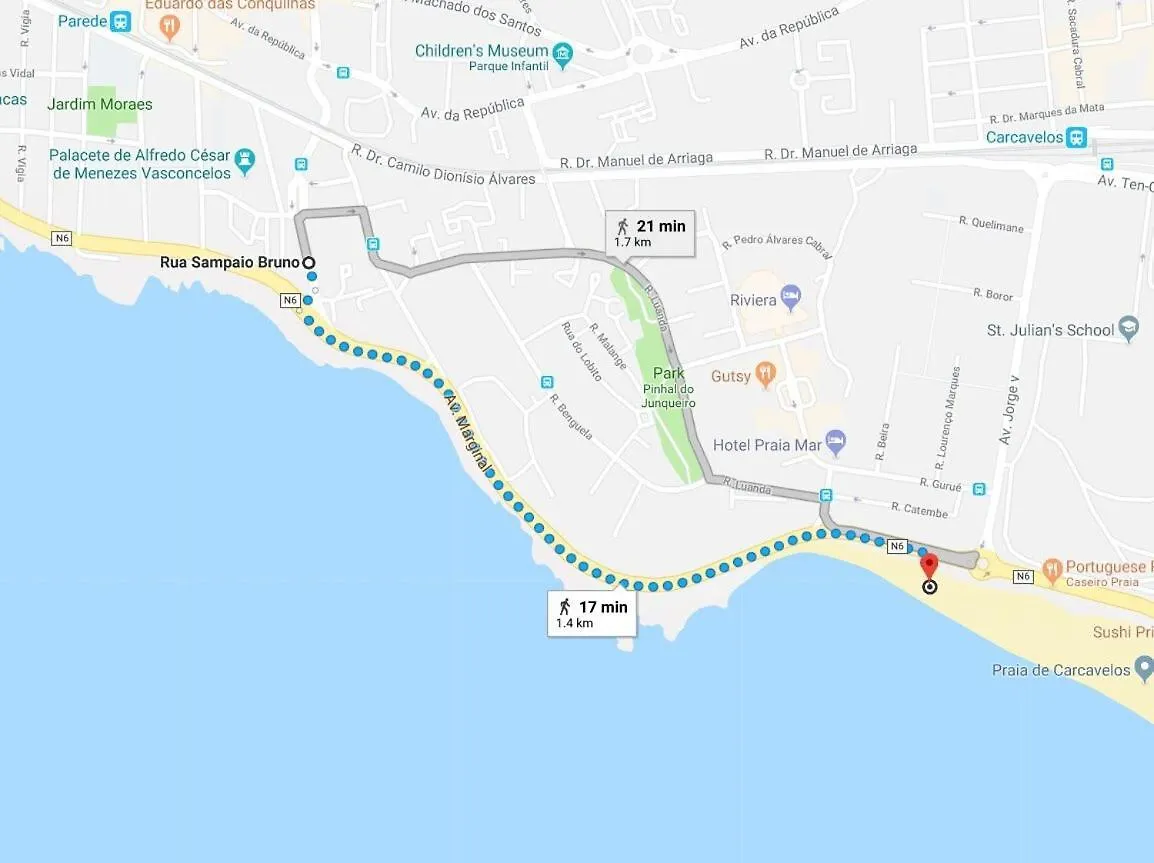 Comfortable Flat Near The Beach Parede 0*,  Portugal